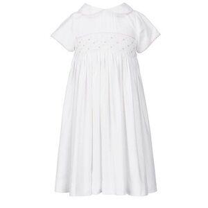 Edgehill Collection Girl Dress Size 6X smocked Details cottage classic tea party